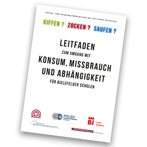 Leitfaden zum Umgang mit Konsum, Missbrauch und Abhängigkeit für Bielefelder Schulen | SKPR