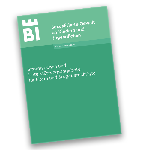Informationsbroschüre - Sexualisierte Gewalt an Kindern und  Jugendlichen | Stadt Bielefeld